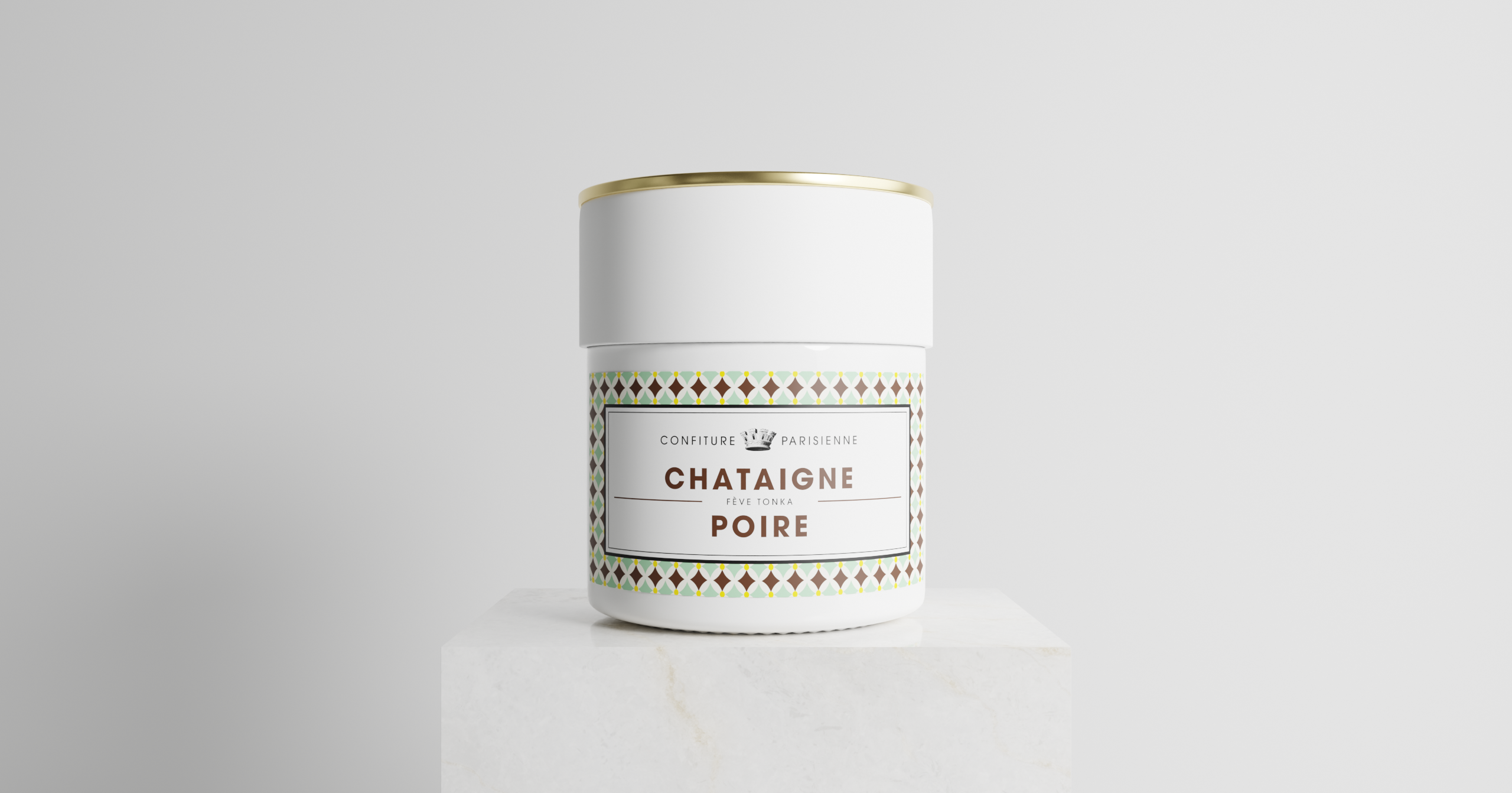 Confiture 250g Châtaigne Poire Confiture Parisienne