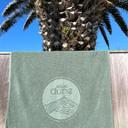 Drap de bain premium en coton bio Vert sauge