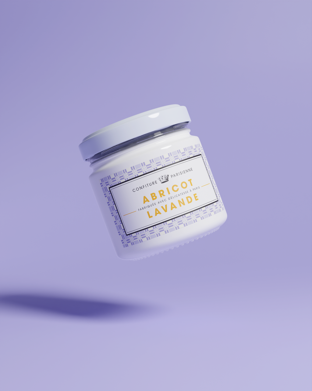 Confiture 100g Abricot Lavande Confiture Parisienne