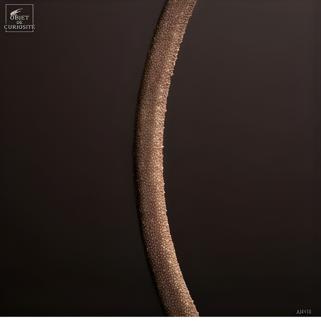 Queue de raie en forme de point d'interrogation