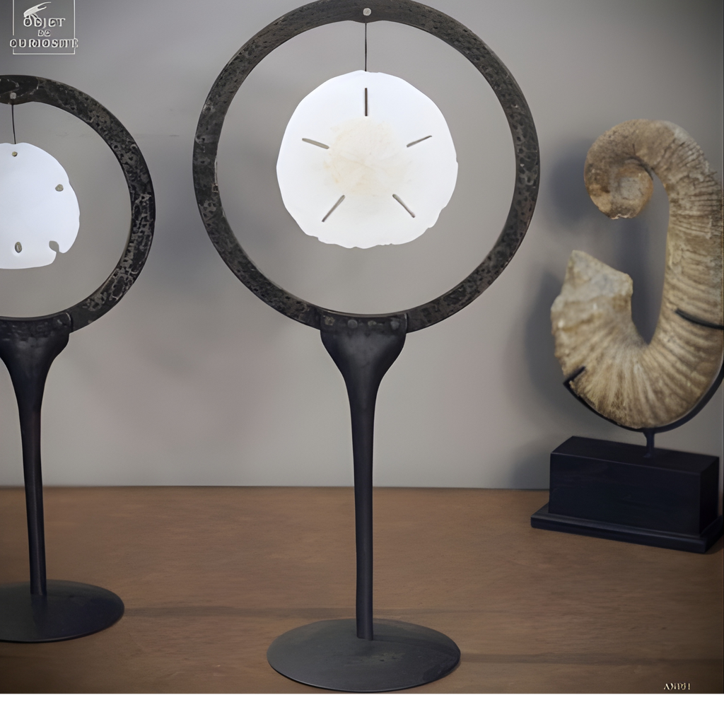 Dollars des sables dans cercle métal