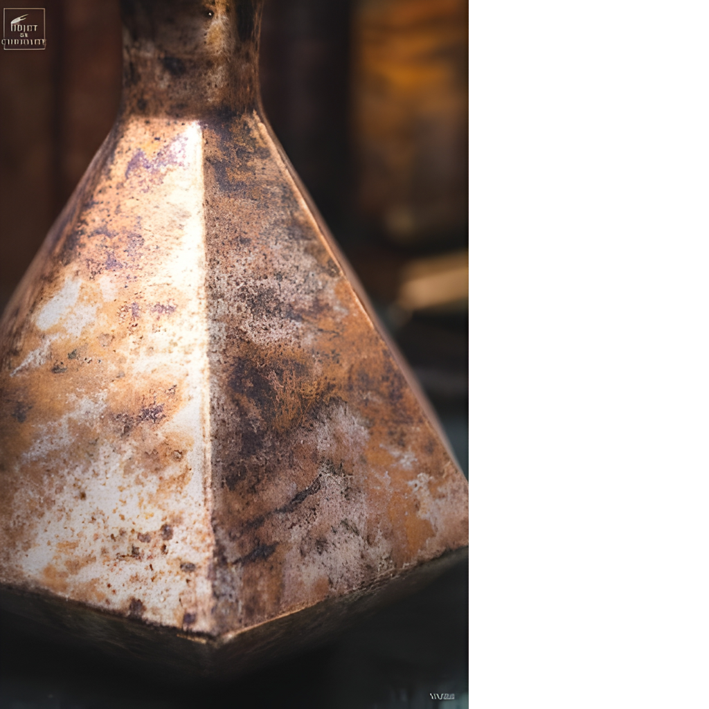 Flacon de parfumerie à 5 faces