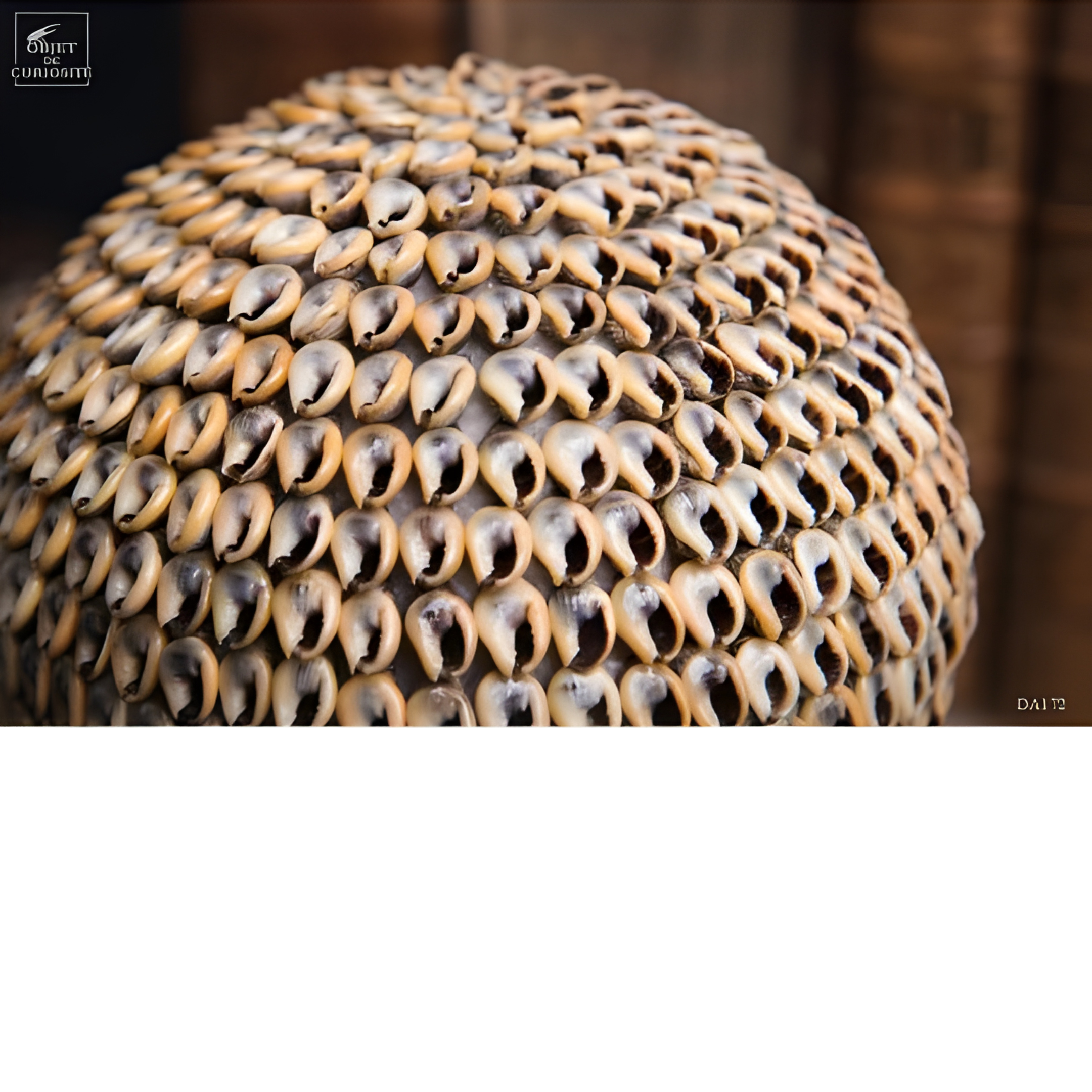 Sphère de coquillages NASSARIUS Mélanésie