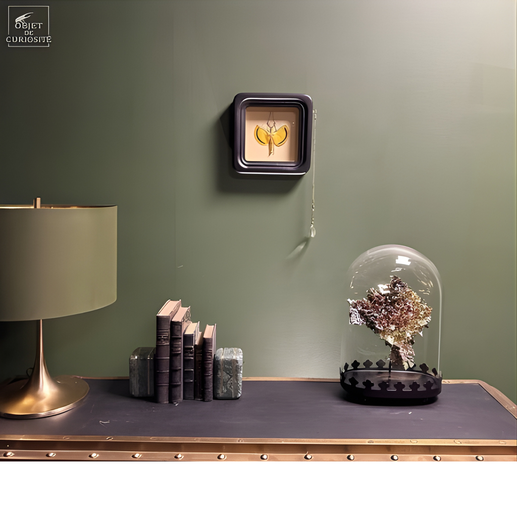 Phasme Tagesoidea nigrofasciata dans boite d'observation