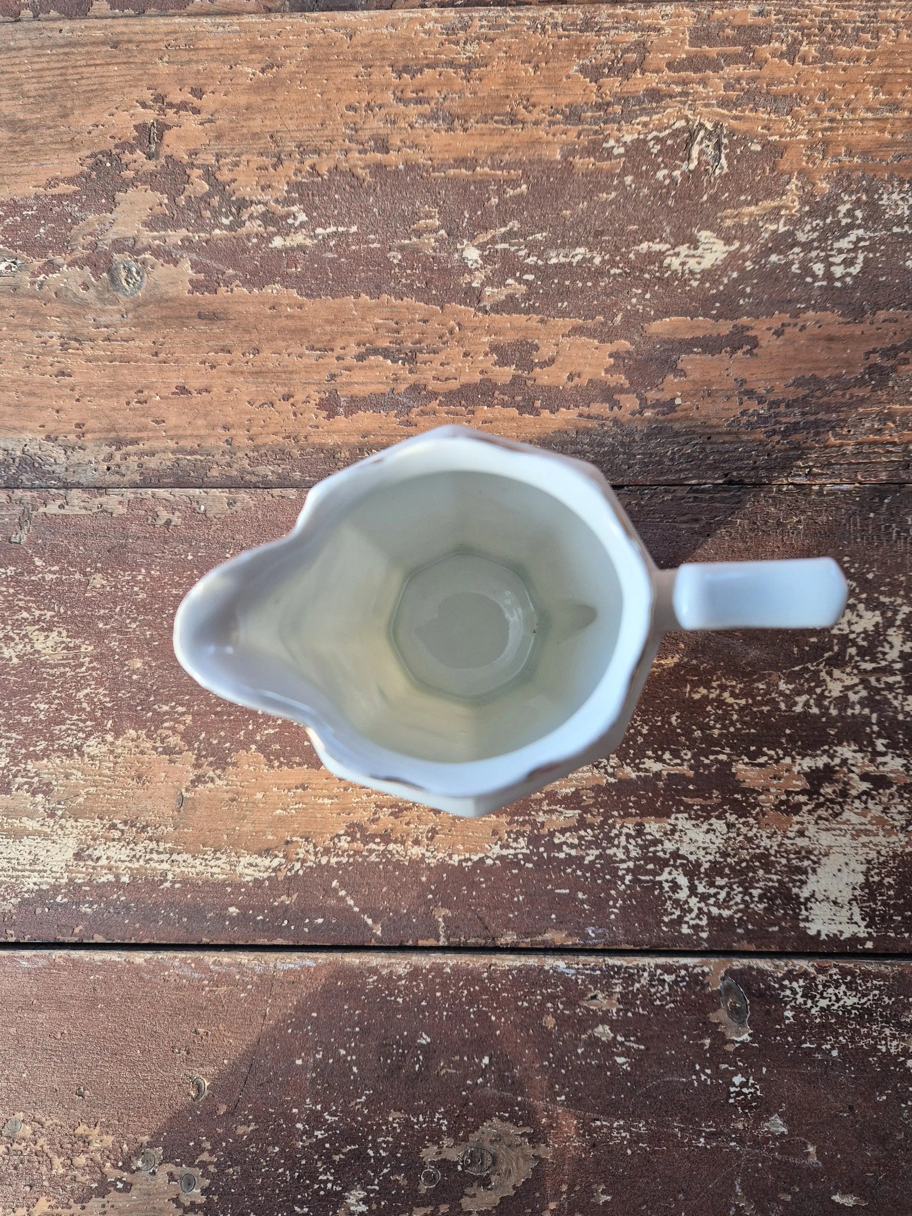 Pot à lait vintage avec décor de petites roses Little Harmonie