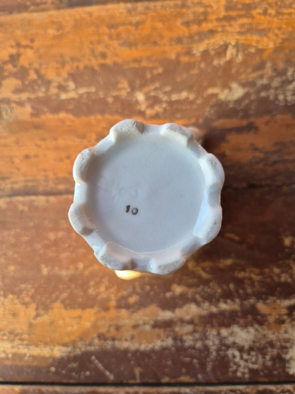 Pot à lait vintage avec décor de petites roses Little Harmonie