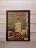 Cadre publicitaire Sunlight Soap