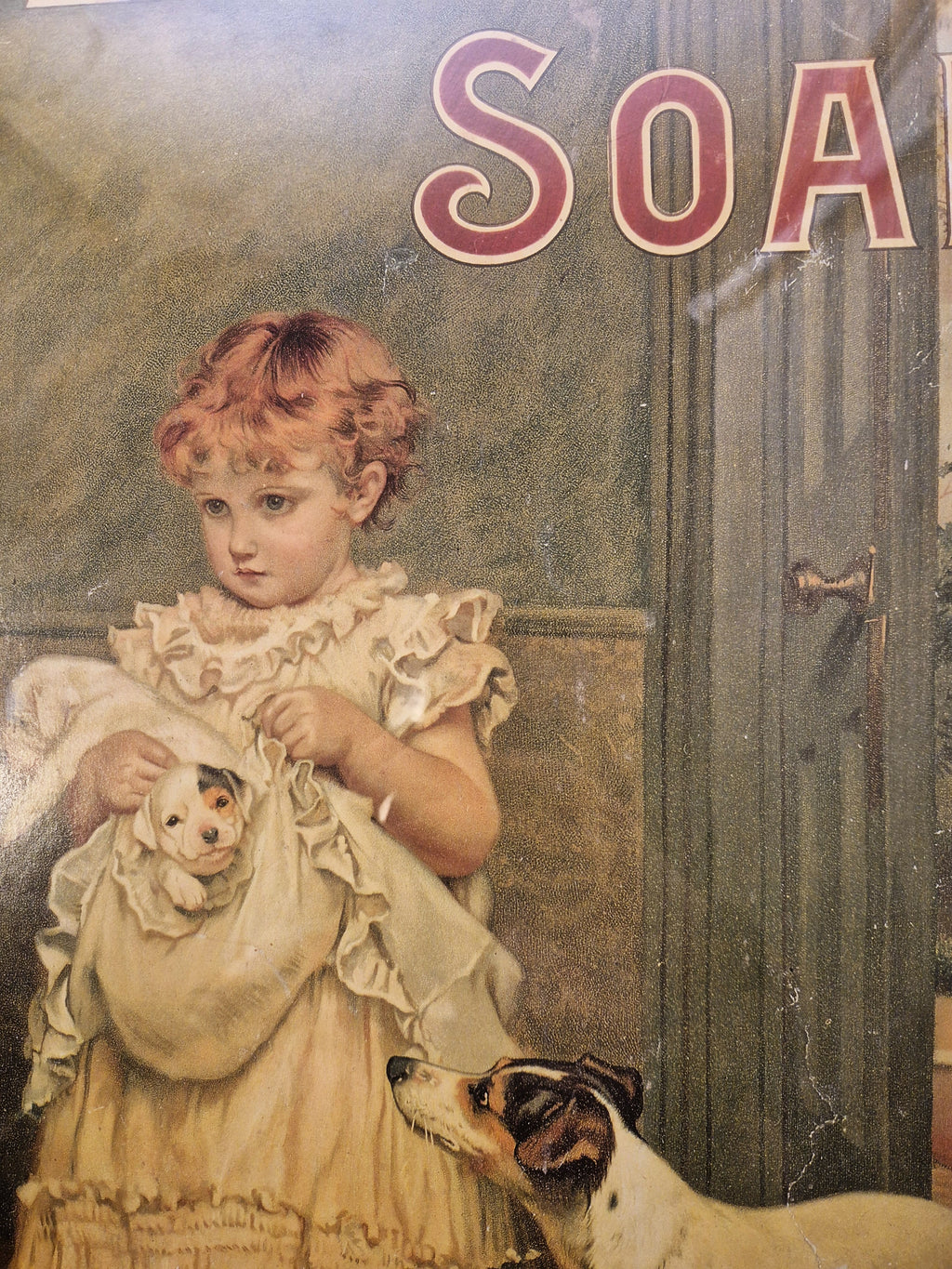 Cadre publicitaire Sunlight Soap