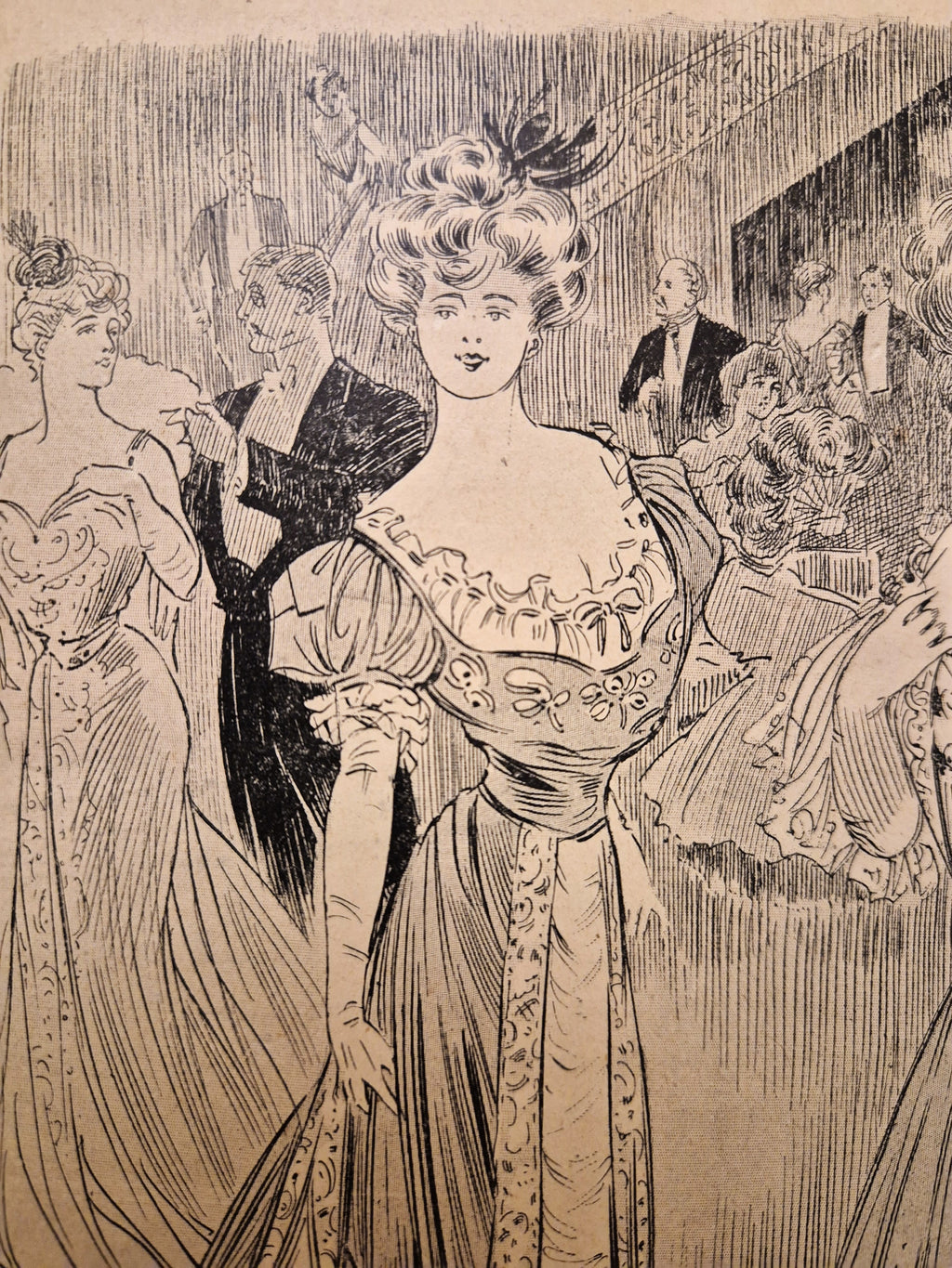 Cadre illustration "La Mode Artistique"