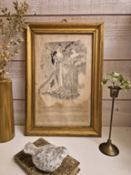 Cadre illustration "La Mode Artistique"