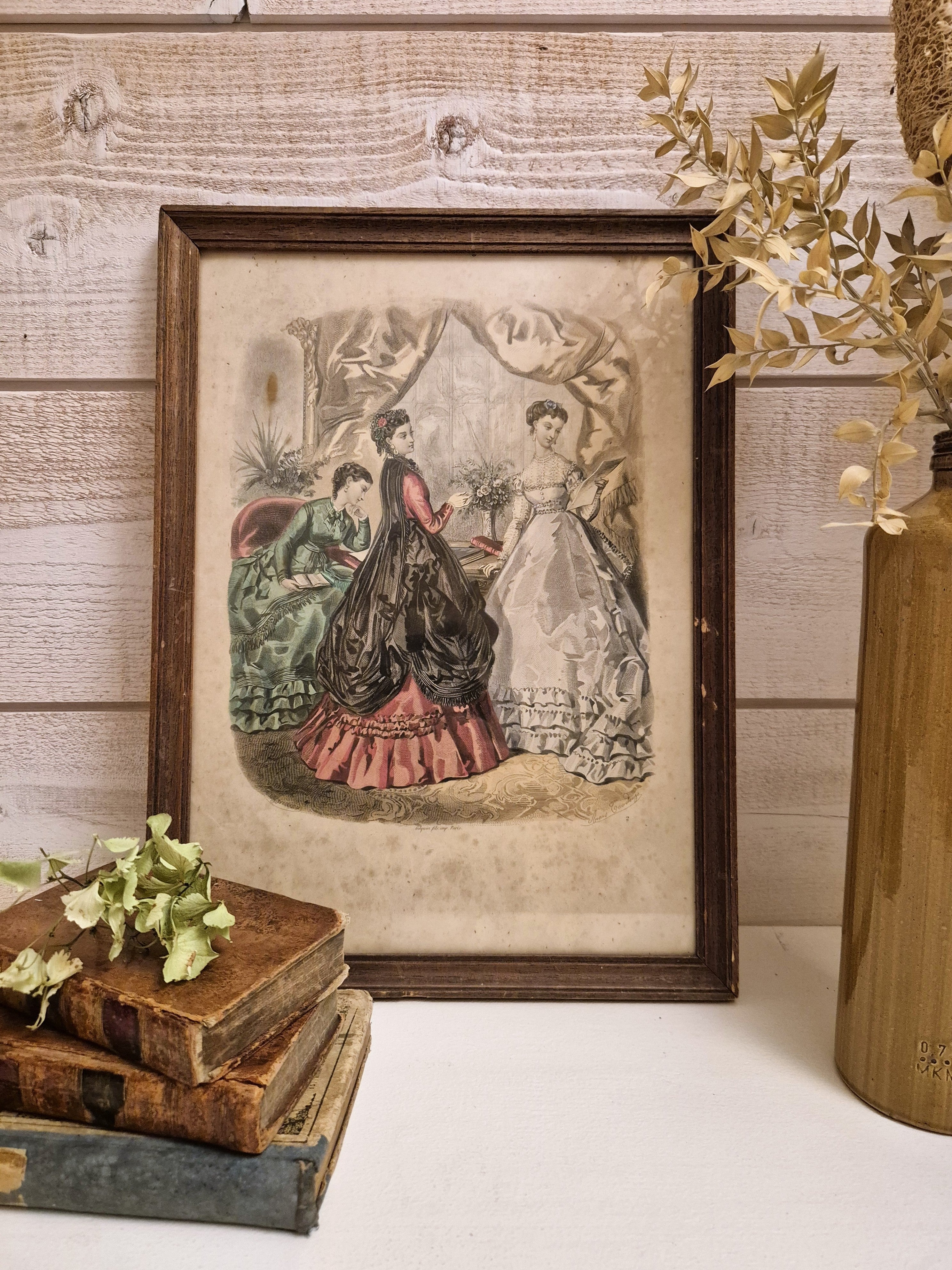 Cadre illustration de mode