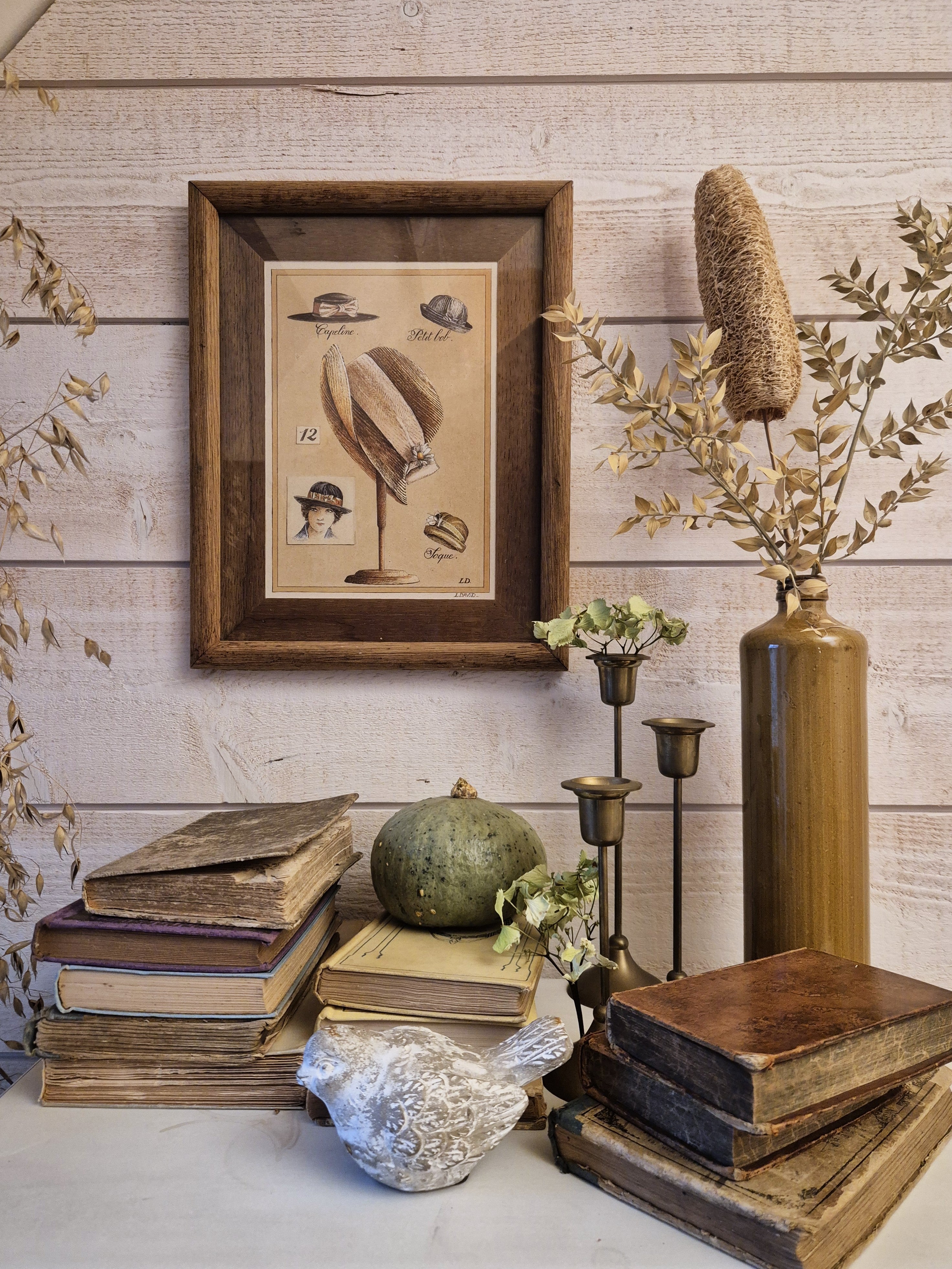 Cadre chapeaux Madame