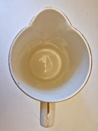 Grand pichet vintage motif Cygnes