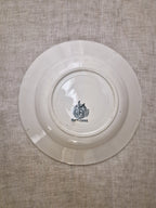 Assiette creuse ancienne Moulin des loups