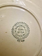 Ensemble de 4 assiettes à dessert Choisy le Roi