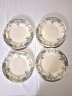 Ensemble de 4 assiettes à dessert Choisy le Roi