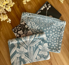 Pochette "Bleu argile"