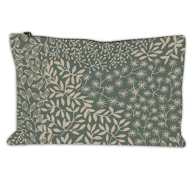 Pochette "Bleu argile"