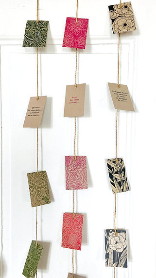 Guirlande de papier "Fleurs"
