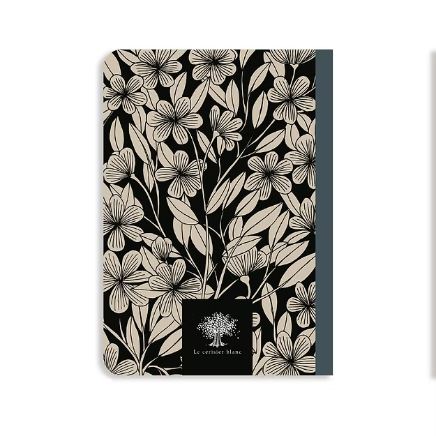 Petit carnet A6 "Oiseau dans les baies"