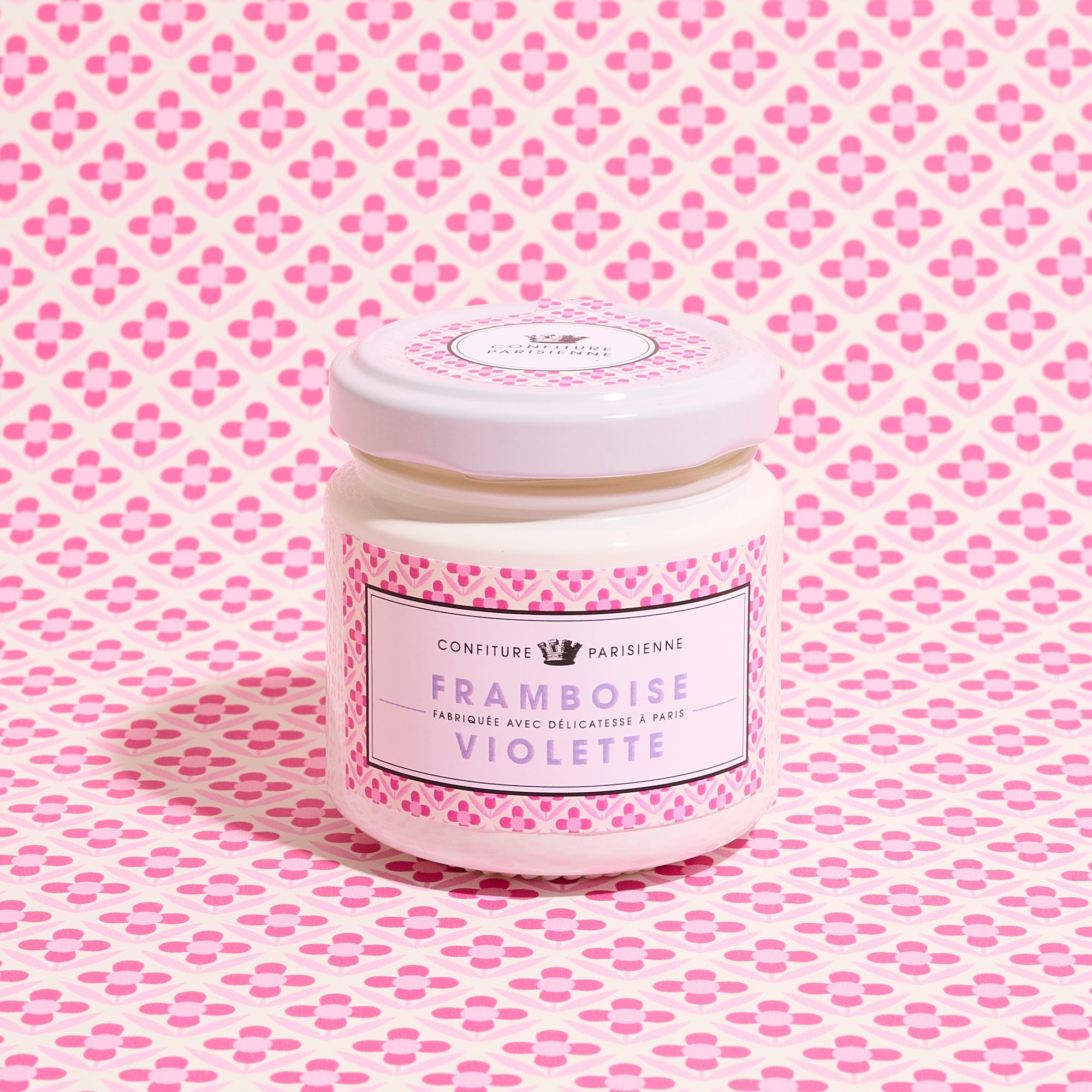 Confiture 100g Framboise Violette Confiture Parisienne