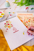 Carnet de coloriage A4 "Petits bonheurs"