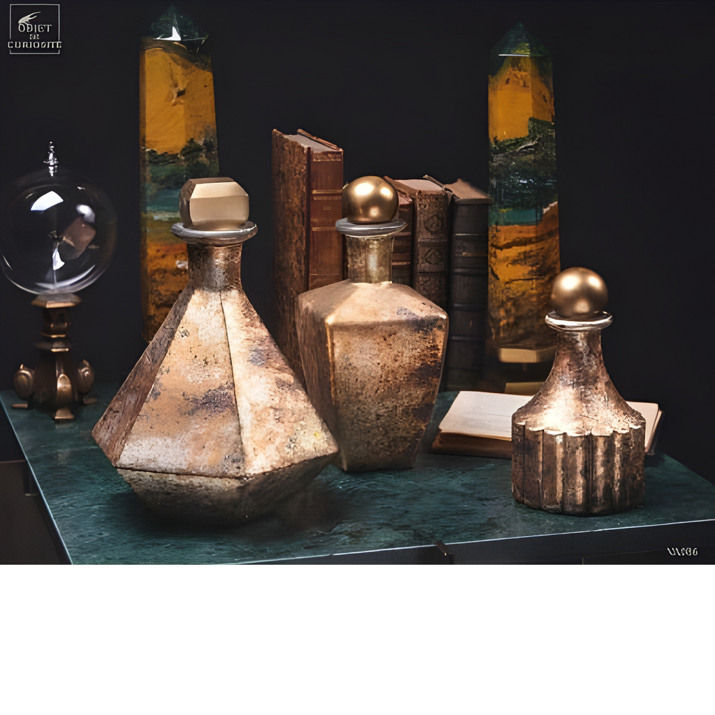 Flacon de parfumerie à 5 faces