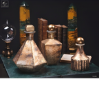 Flacon de parfumerie à 5 faces