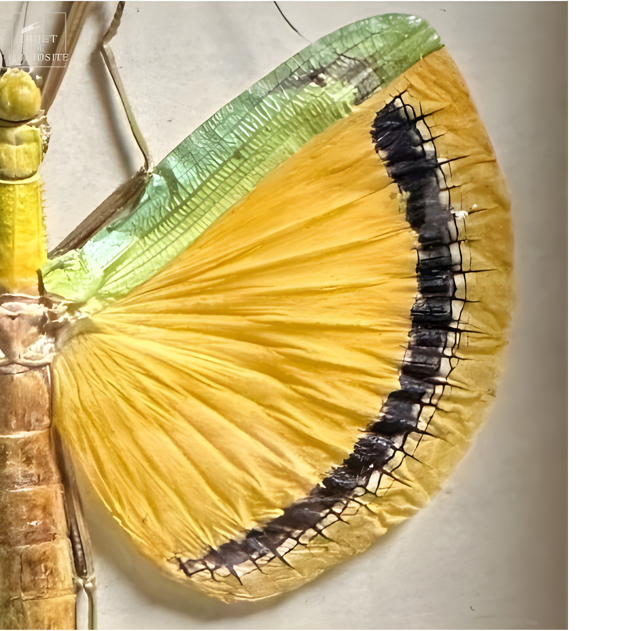 Phasme Tagesoidea nigrofasciata dans boite d'observation