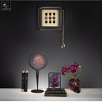 Dollars des sables violet dans cercle métal