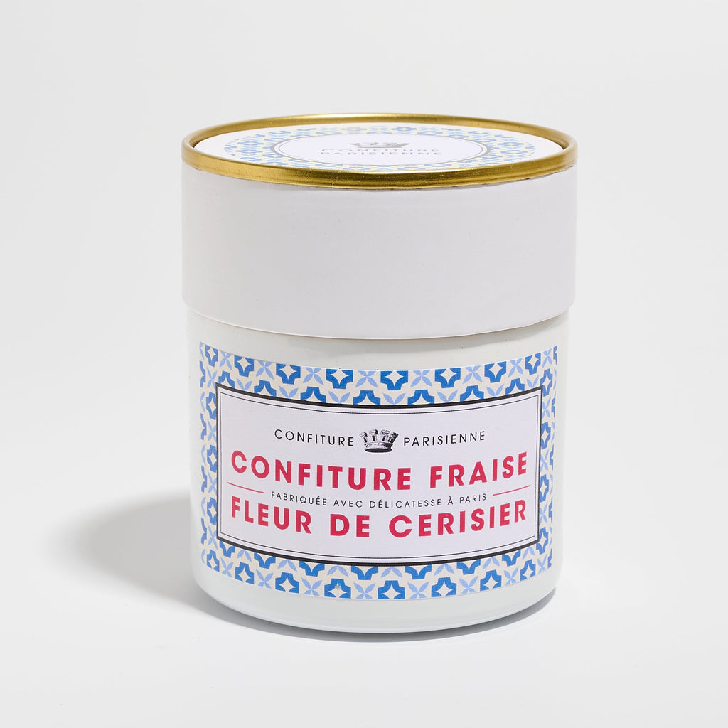 Confiture 250g Fraise et Fleur de Cerisier Confiture Parisienne