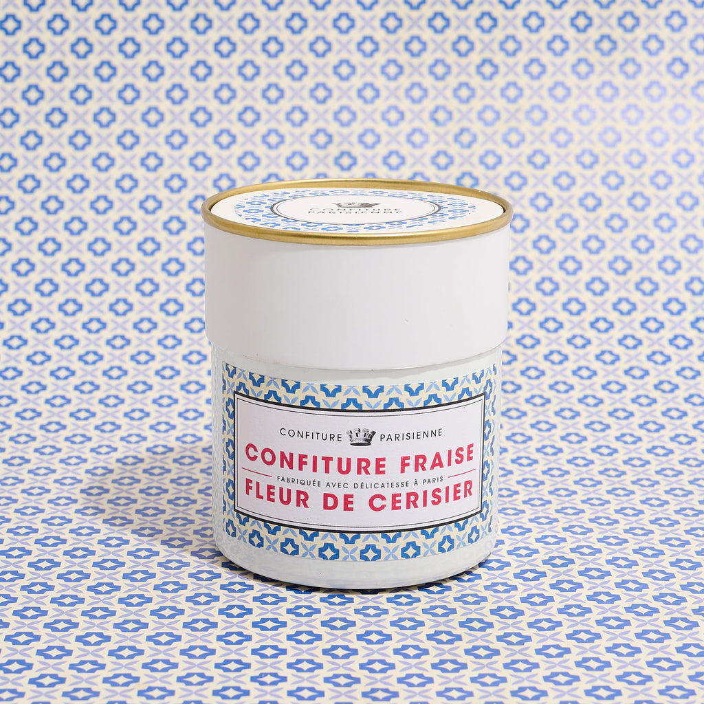 Confiture 250g Fraise et Fleur de Cerisier Confiture Parisienne
