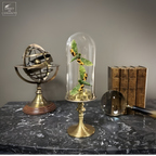 Mini globe de 2 sphinx EUCHLORON MEGAERA