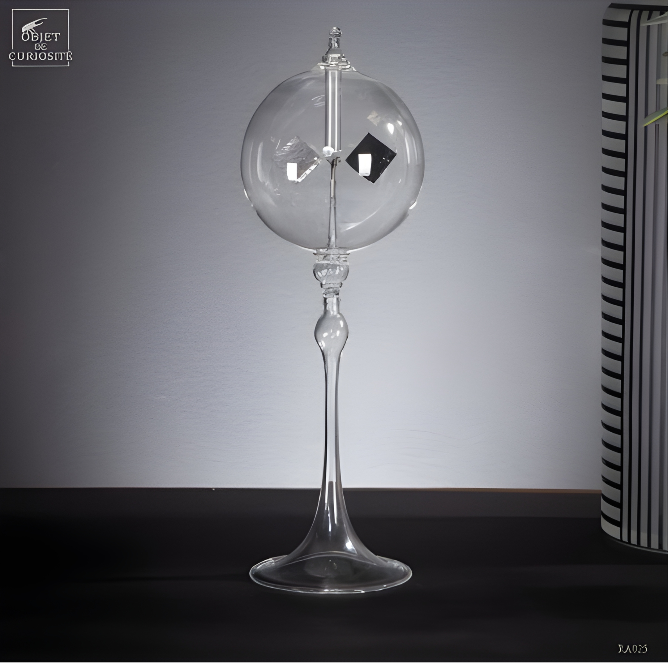 Radiomètre transparent