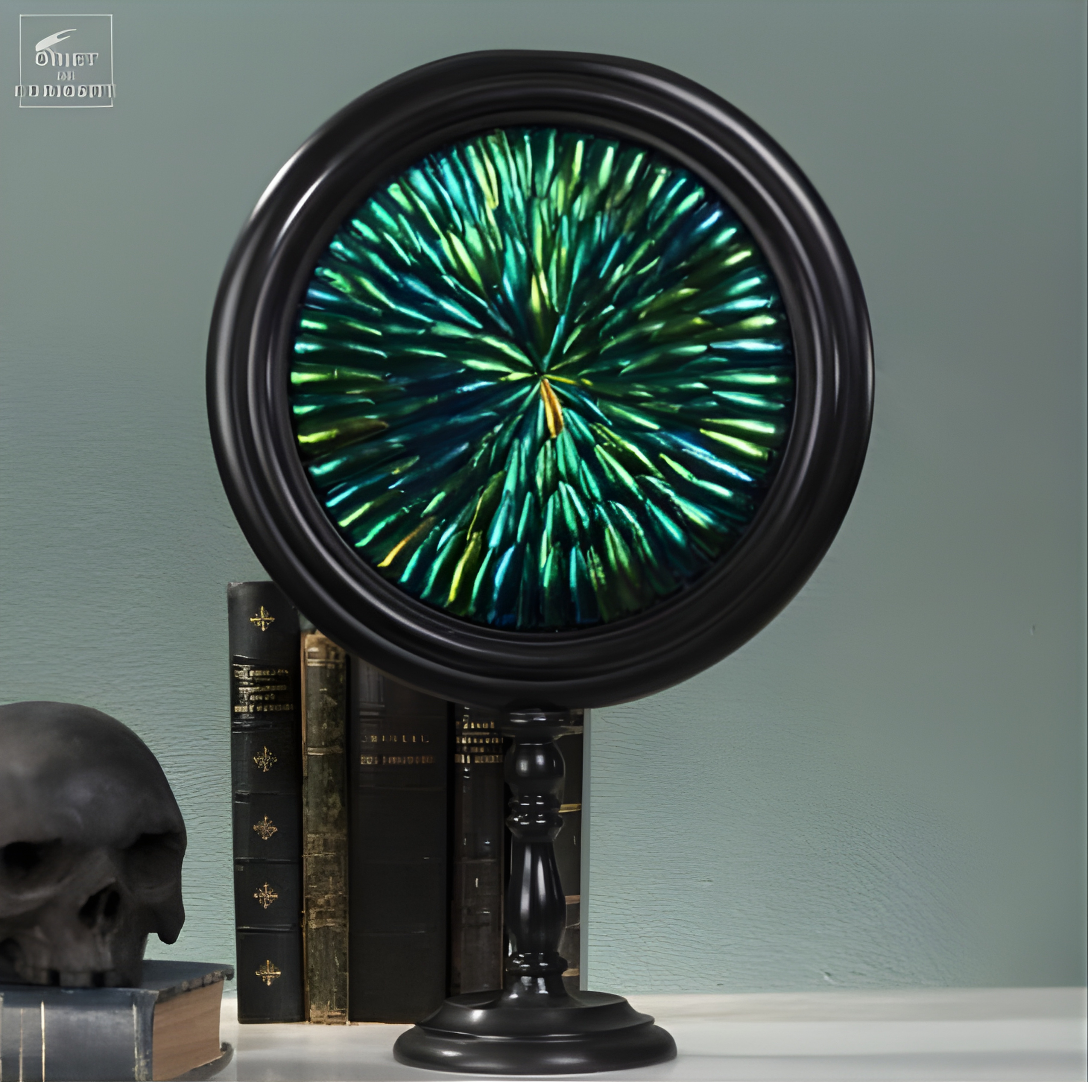 Elytres de Sternoceras dans reliquaire