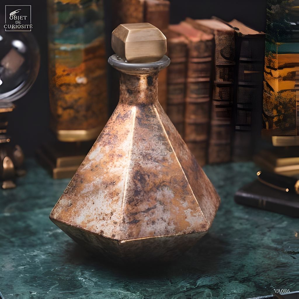 Flacon de parfumerie à 5 faces