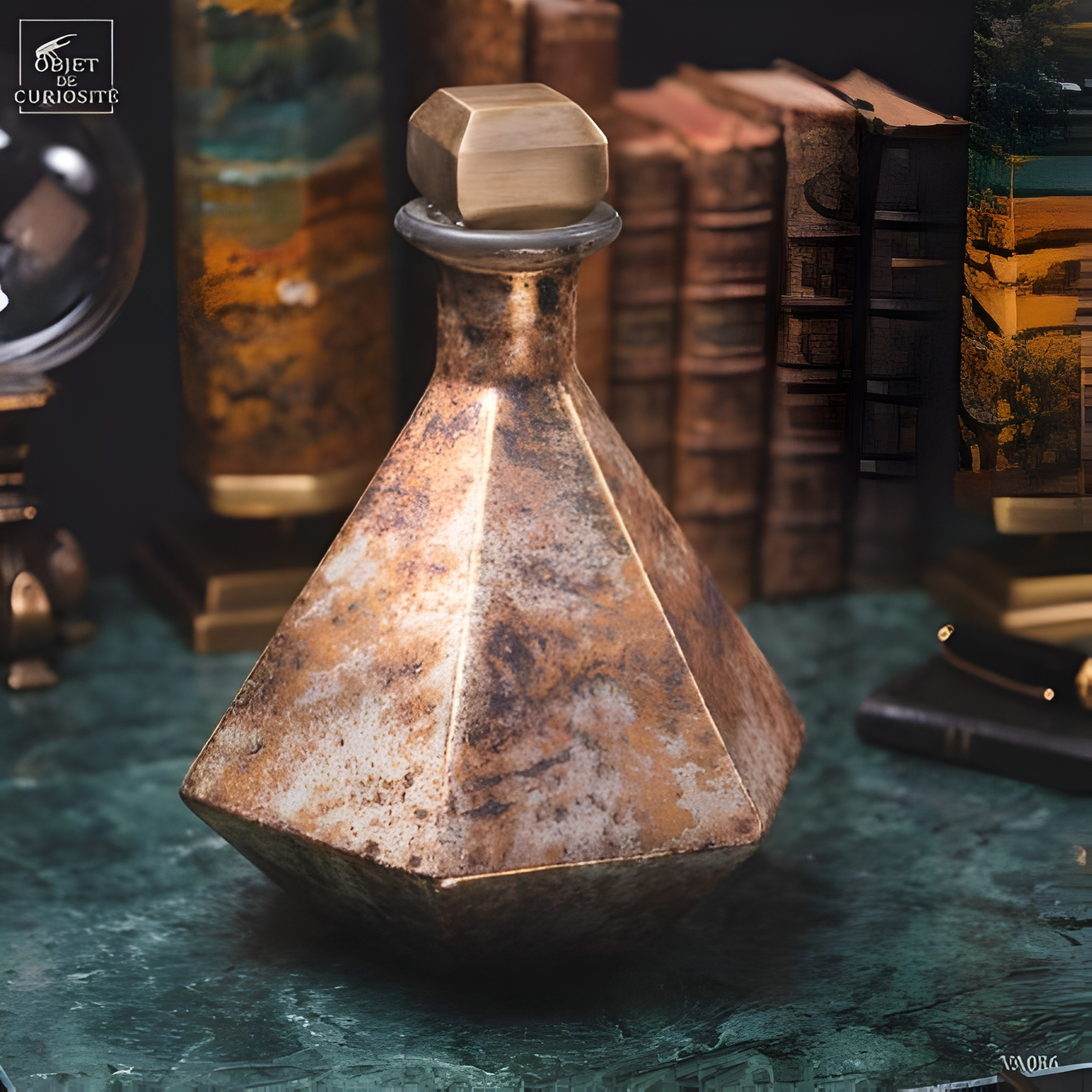 Flacon de parfumerie à 5 faces