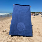 Drap de bain premium en coton bio Outremer