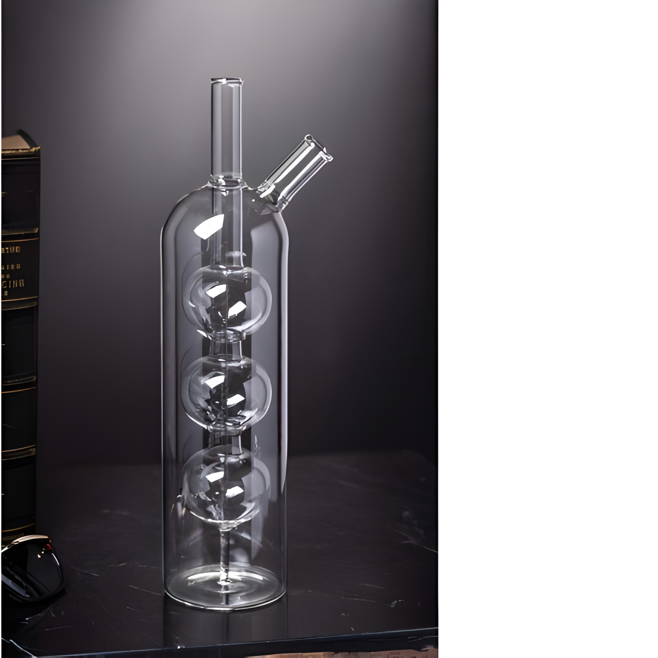 Flacon de laboratoire à bulles