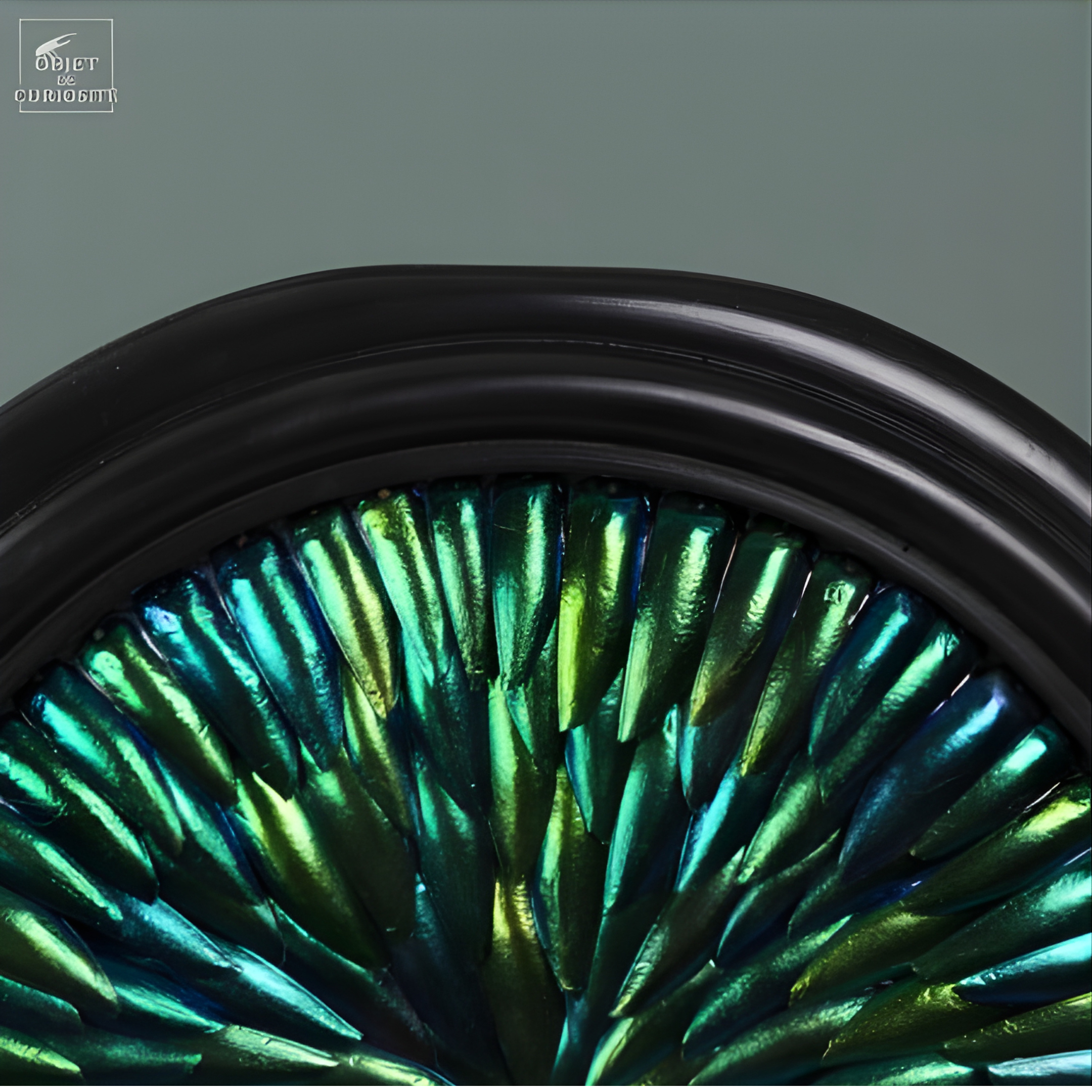 Elytres de Sternoceras dans reliquaire