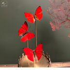 3 papillons CYMOTHOE SANGARIS