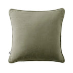 Coussin déhoussable 45x45 Gaze de coton unie GAIA Romarin Little Harmonie