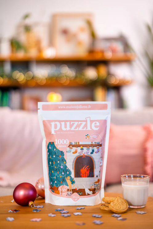 Puzzle 1000 pièces "Au coin du feu"
