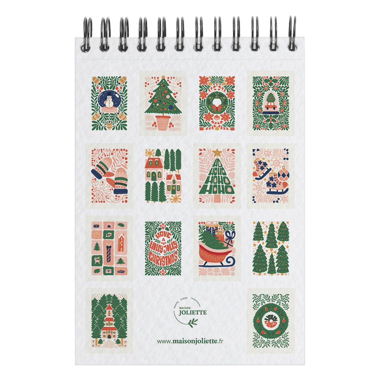 Carnet de coloriage A6 "Noël"