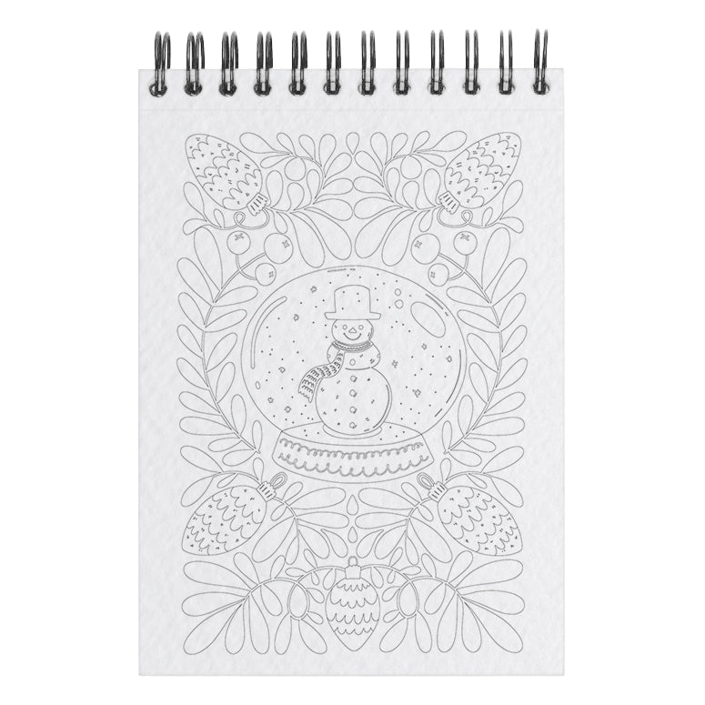 Carnet de coloriage A6 "Noël"