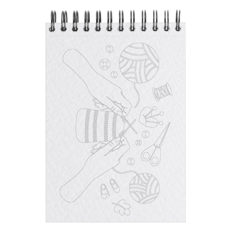 Carnet de coloriage A6 "Do it Yourself"