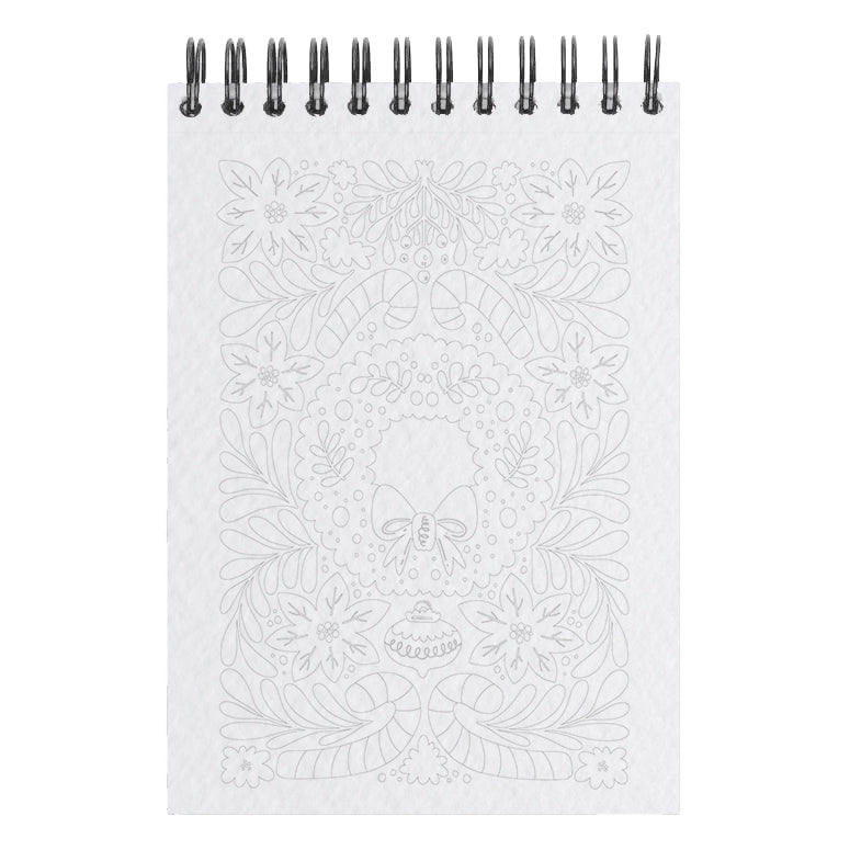 Carnet de coloriage A6 "Noël"