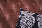 Coussin "Rosier ébène"