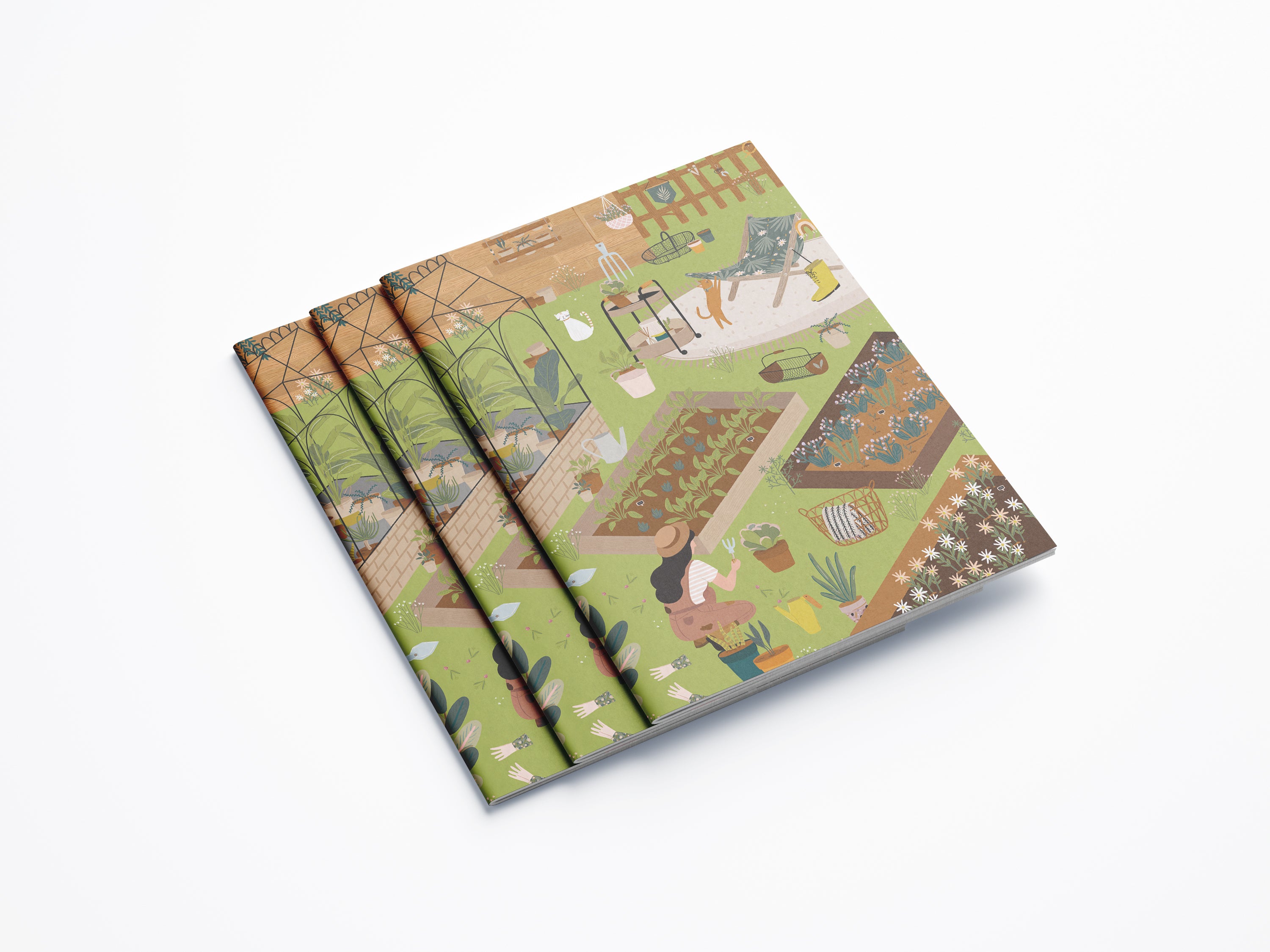 Carnet A5 "Jardin secret"