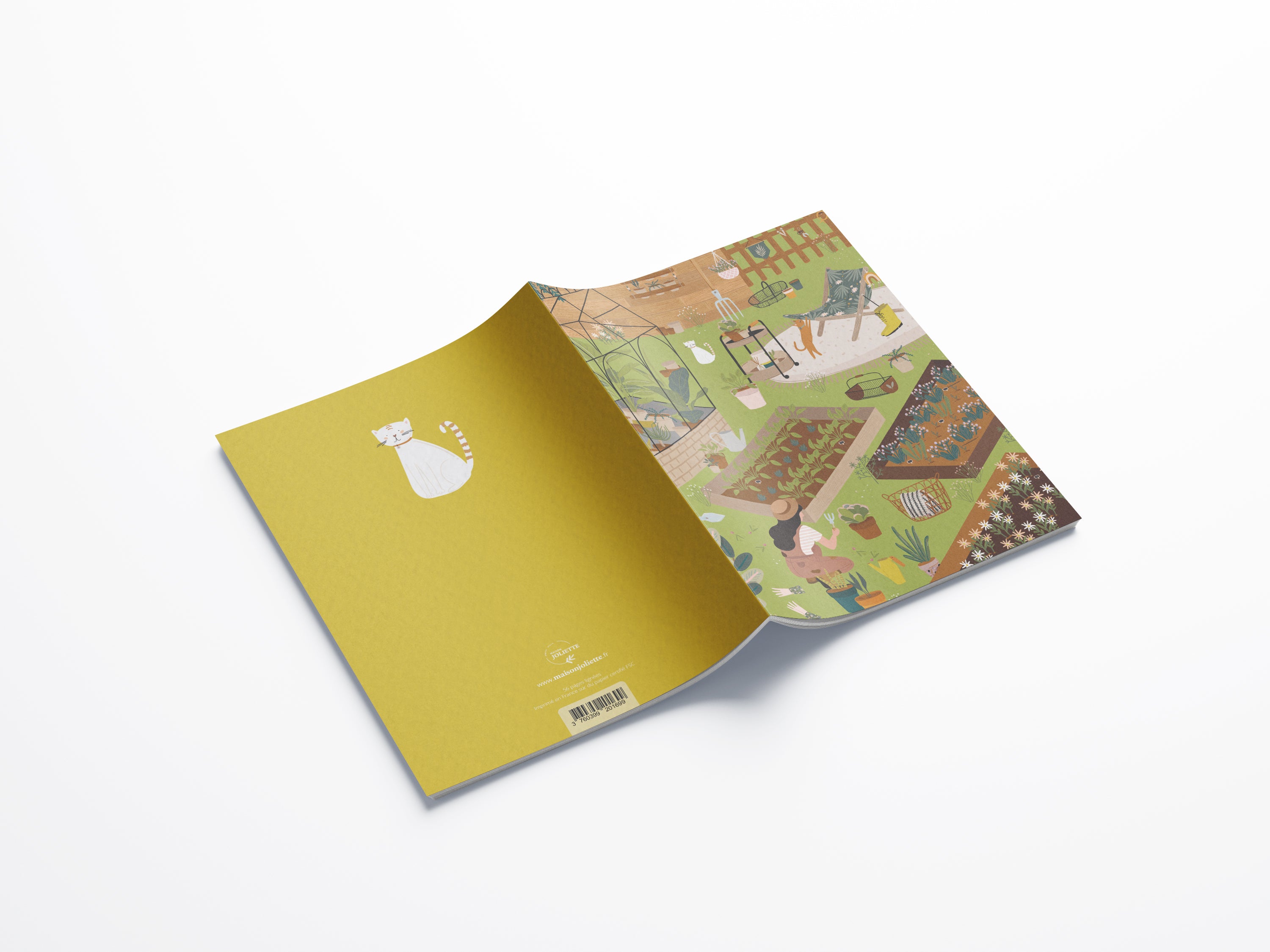 Carnet A5 "Jardin secret"